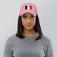 Dad Hat with French Flag - Perfect Summer Accessory