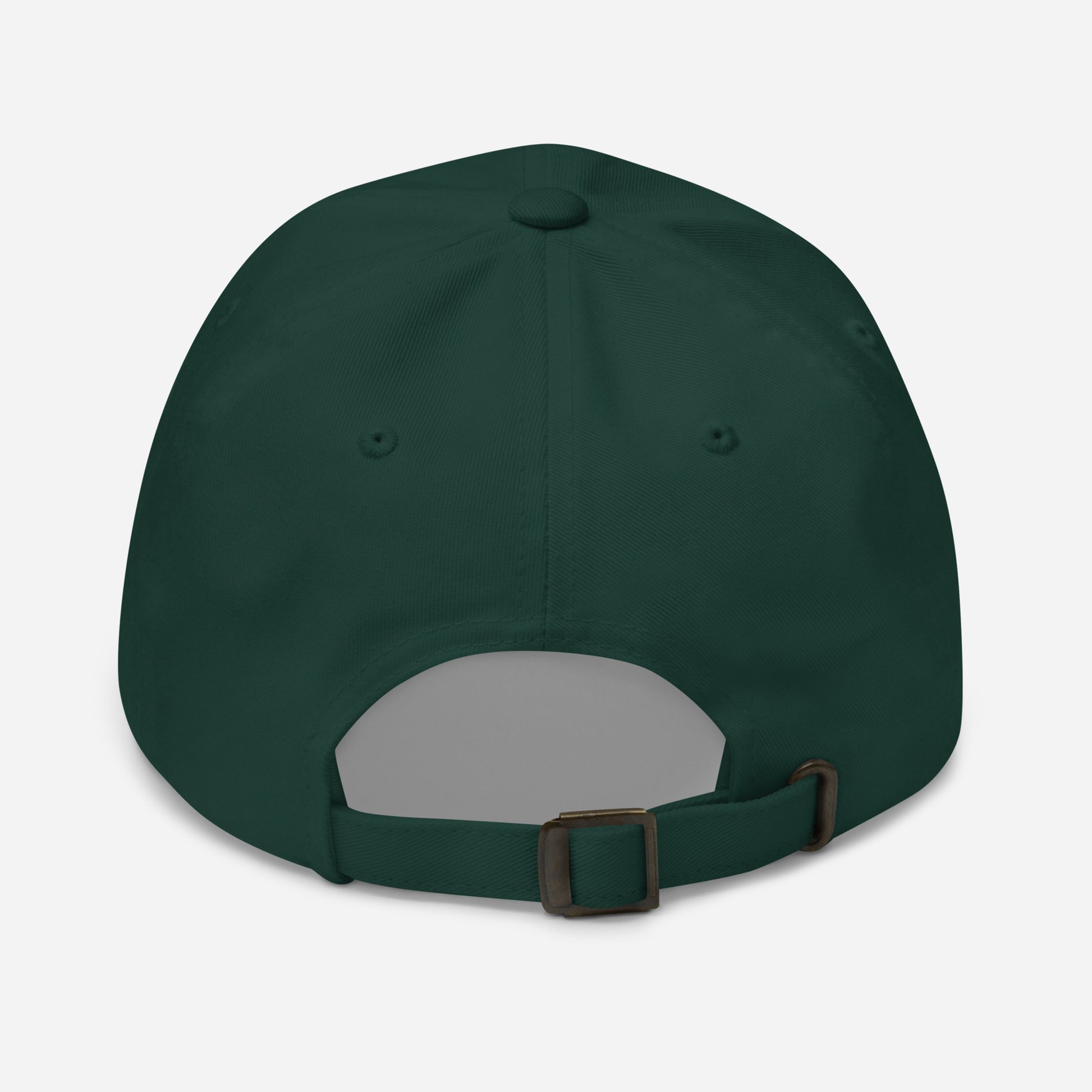 GreenJamaican flag dad hat, back side - ideal for sunny days