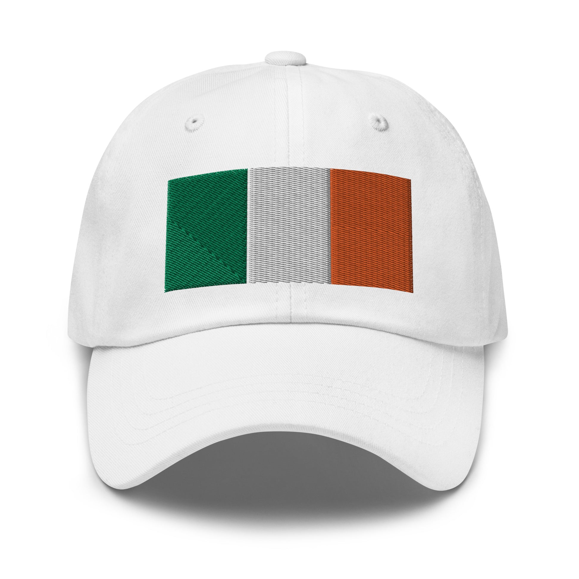 Adjustable Embroidered Irish Flag Dad Hat