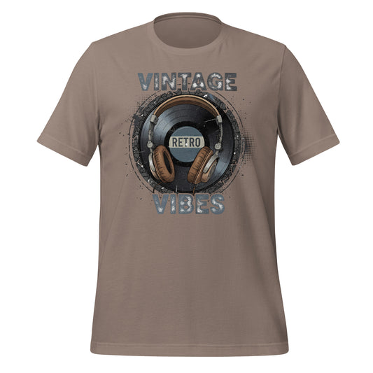 dj t-shirt vintage retro vibes design