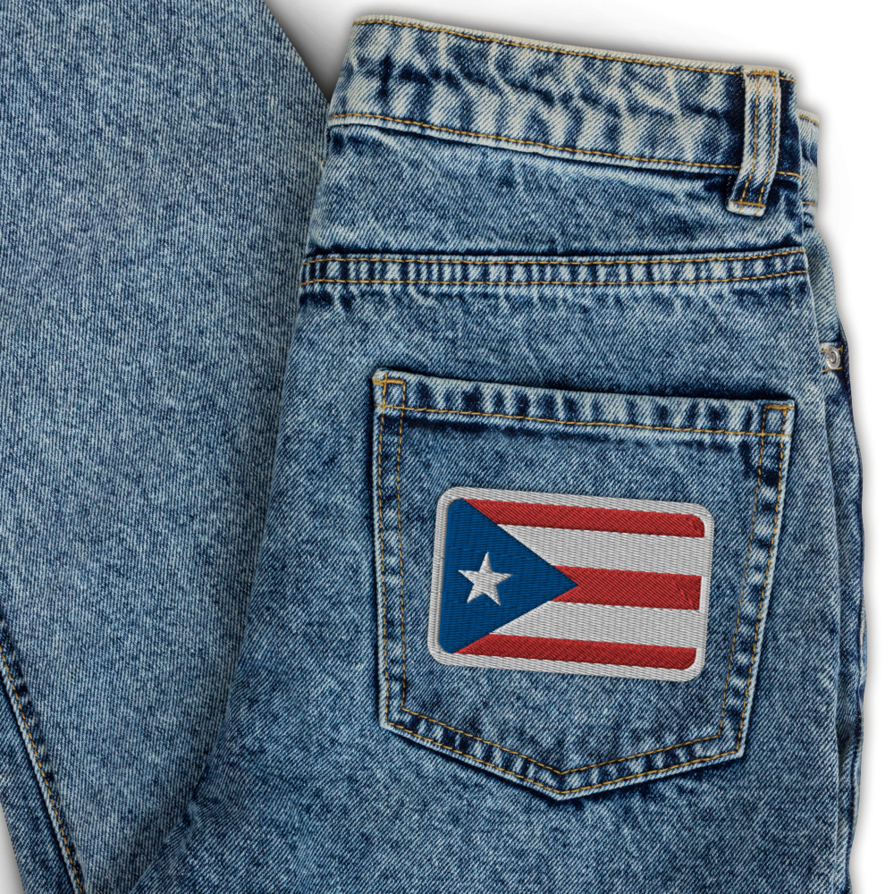 Puerto Rican Flag Patch