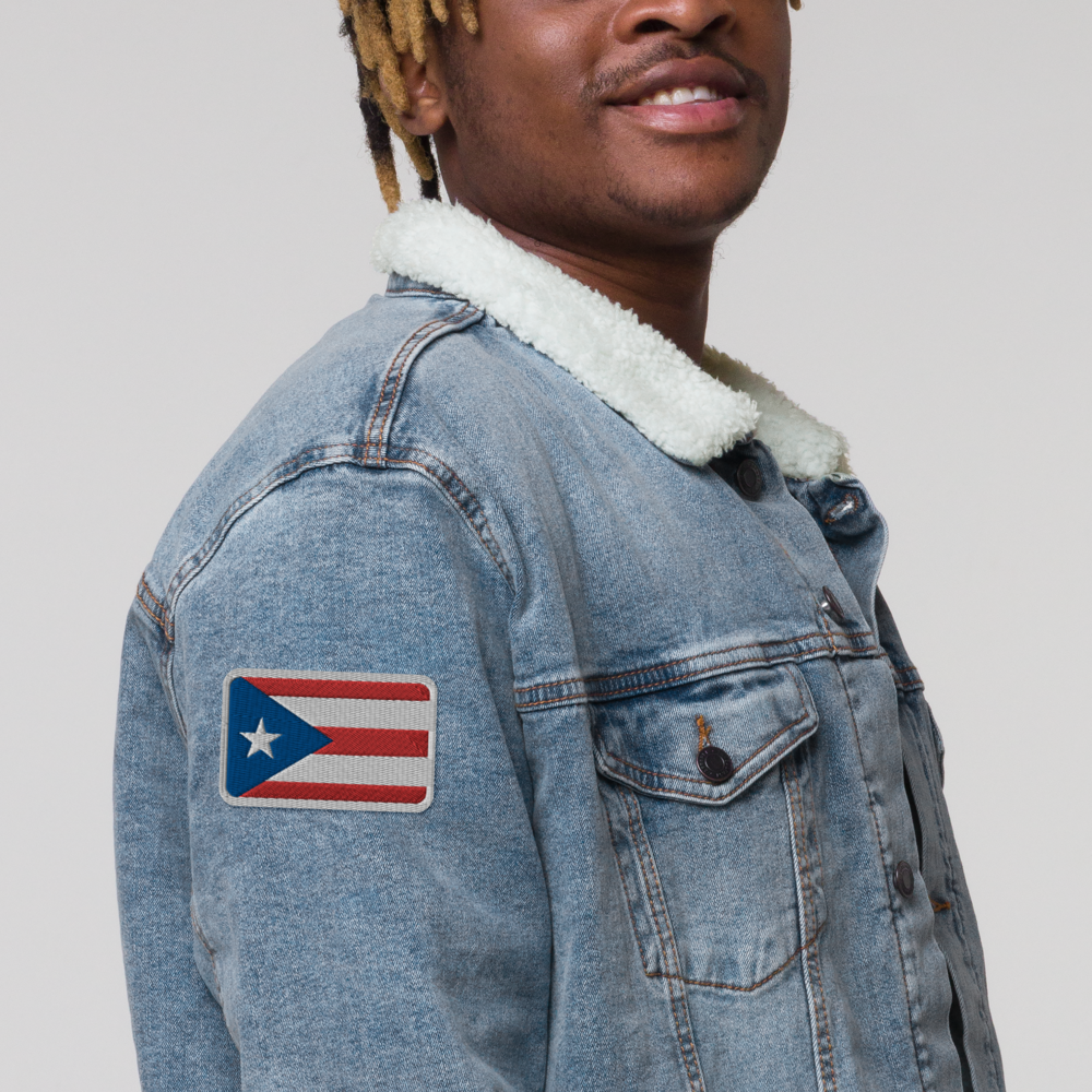 Puerto Rican Flag Patch for Clothing
