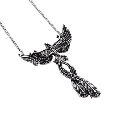 gothic phoenix necklace