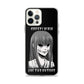 Capa Alt para iPhone / Amante Gótico Suave / Estampa de Garota Assustadora
