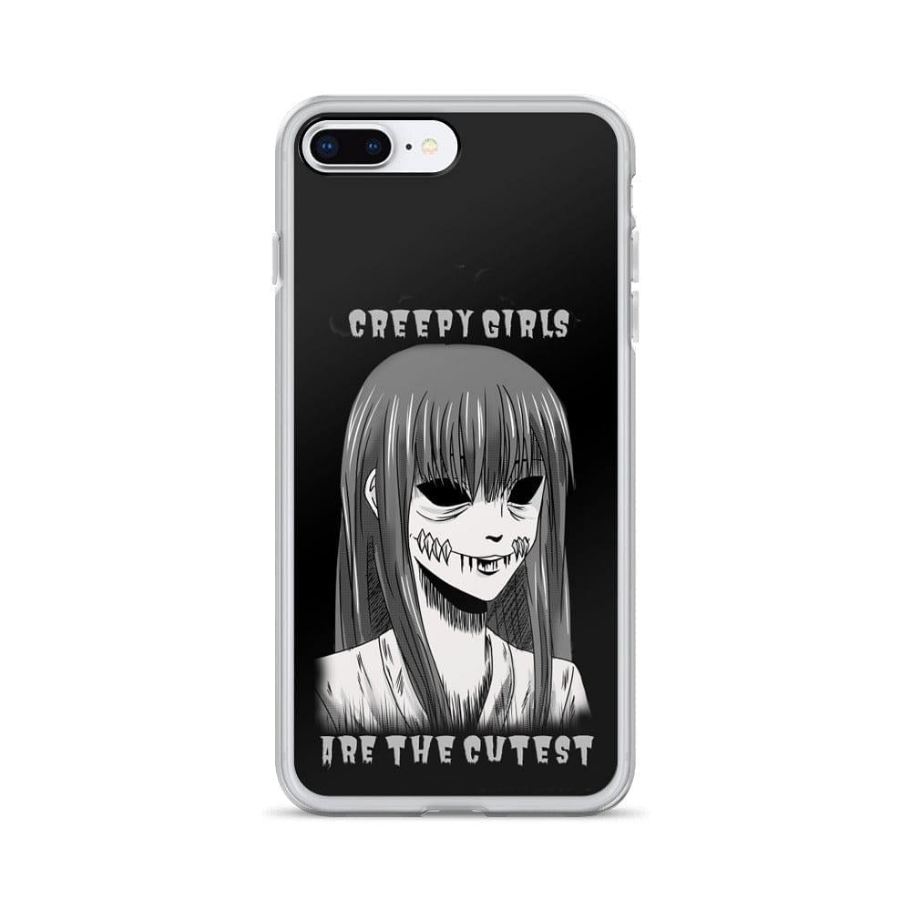 Alt iPhone Case / Soft Goth Lover / Creepy Girl Print