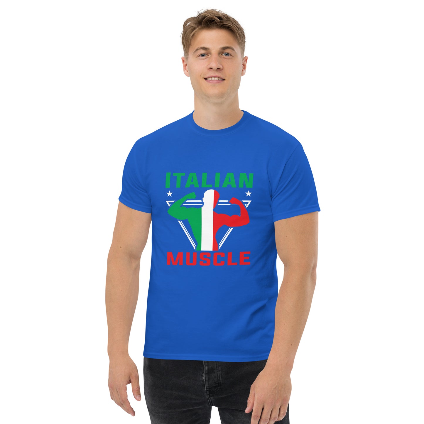 Roal Color Italy Tshirt Mens Classic Style / Muscle Tshirt