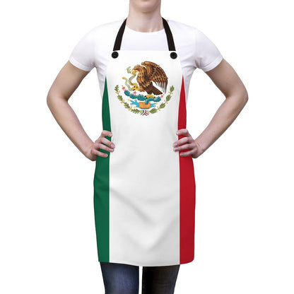 mexican flag apron