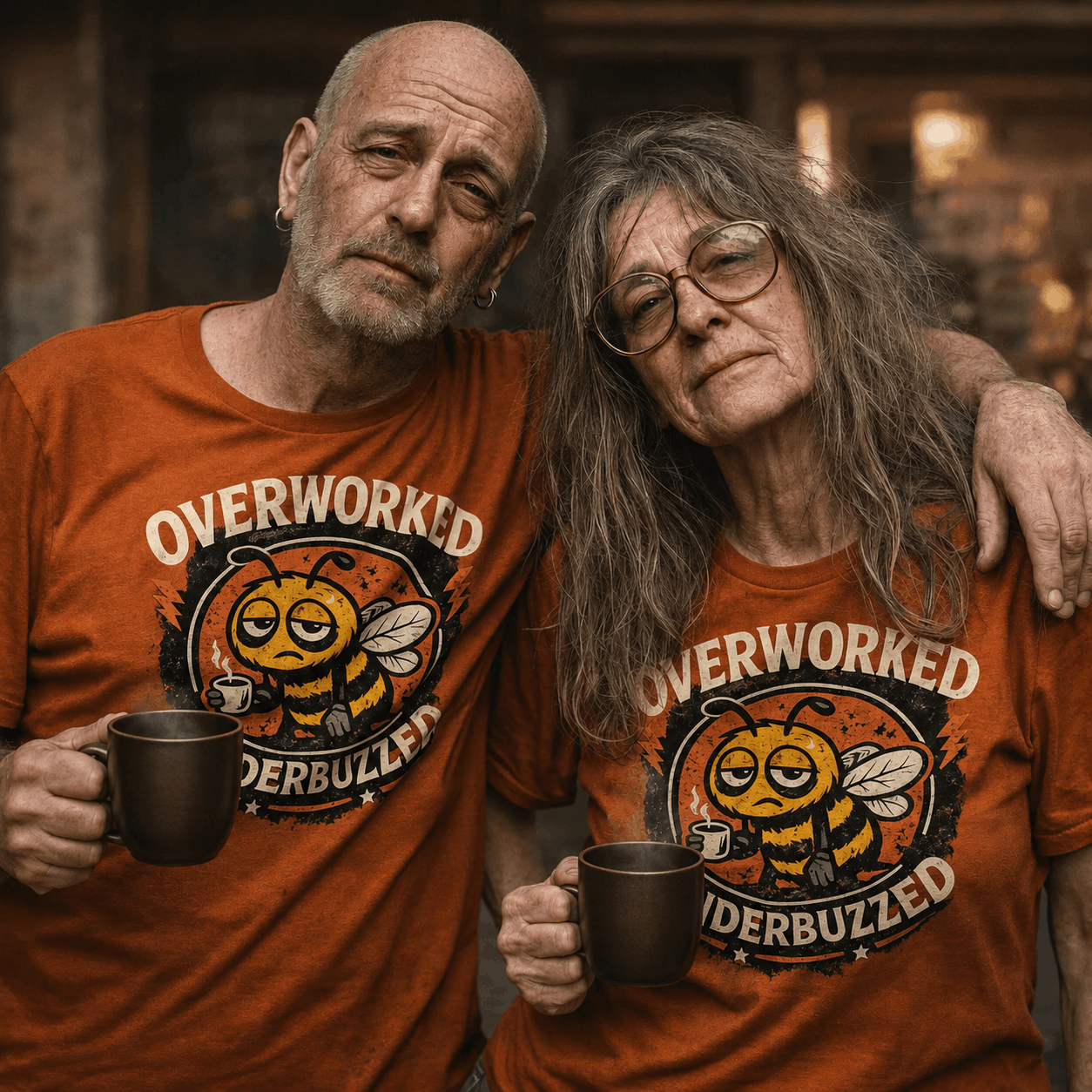 funny bee t-shirt for honey lovers soft cotton unisex beekeeping shirt gift idea for earth day and world bee day