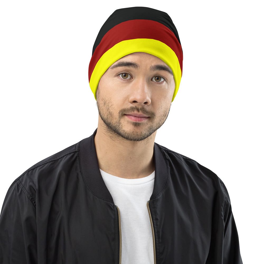 patriotic germany beanie hat for oktoberfest and German events