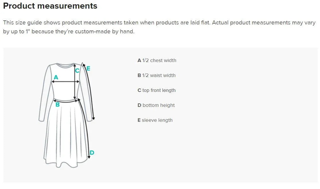 product measurements union flag dress