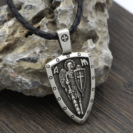 saint michael protect us pendant for american patriots