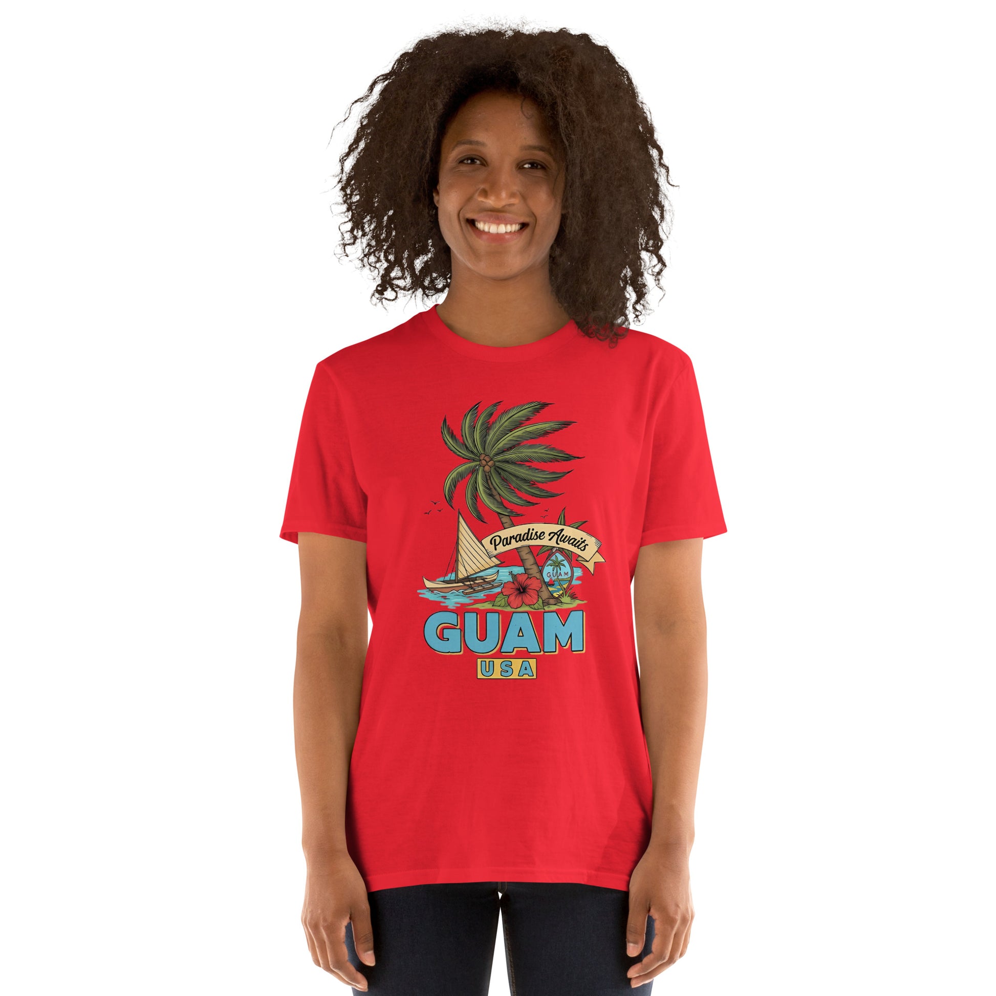 tropical Guam shirt