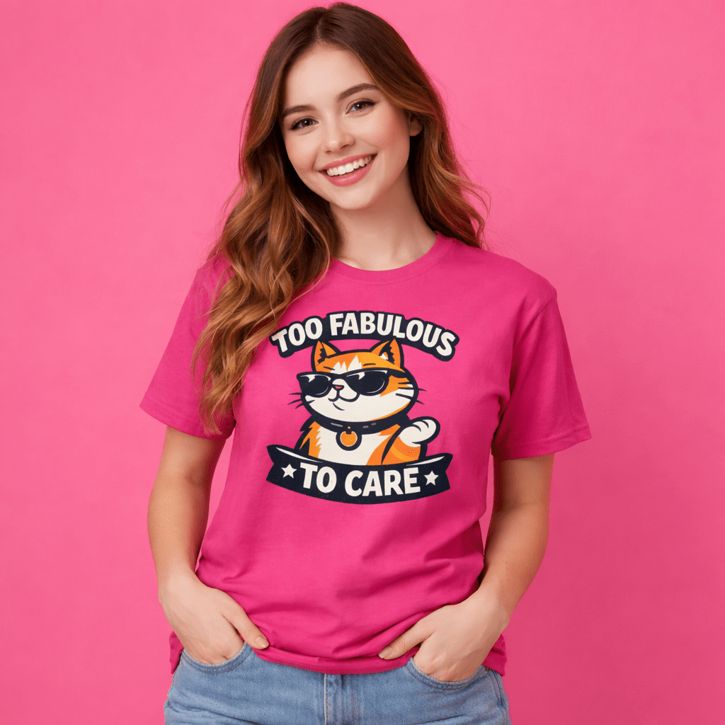 unbothered cat quote t shirt with sassy design