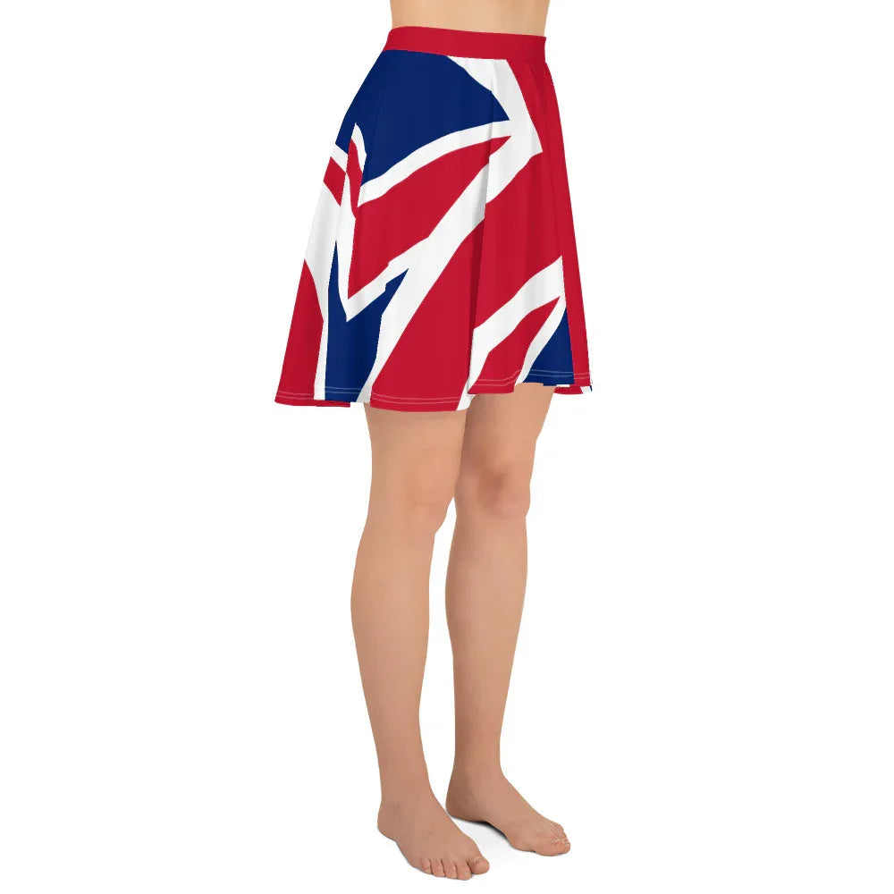 Union Jack skirt for British pride and patriotic style