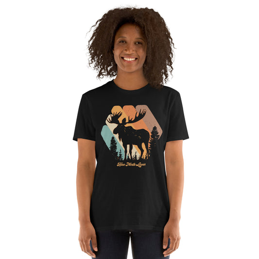 Moose T-Shirt For Canada Lovers | Vintage Style