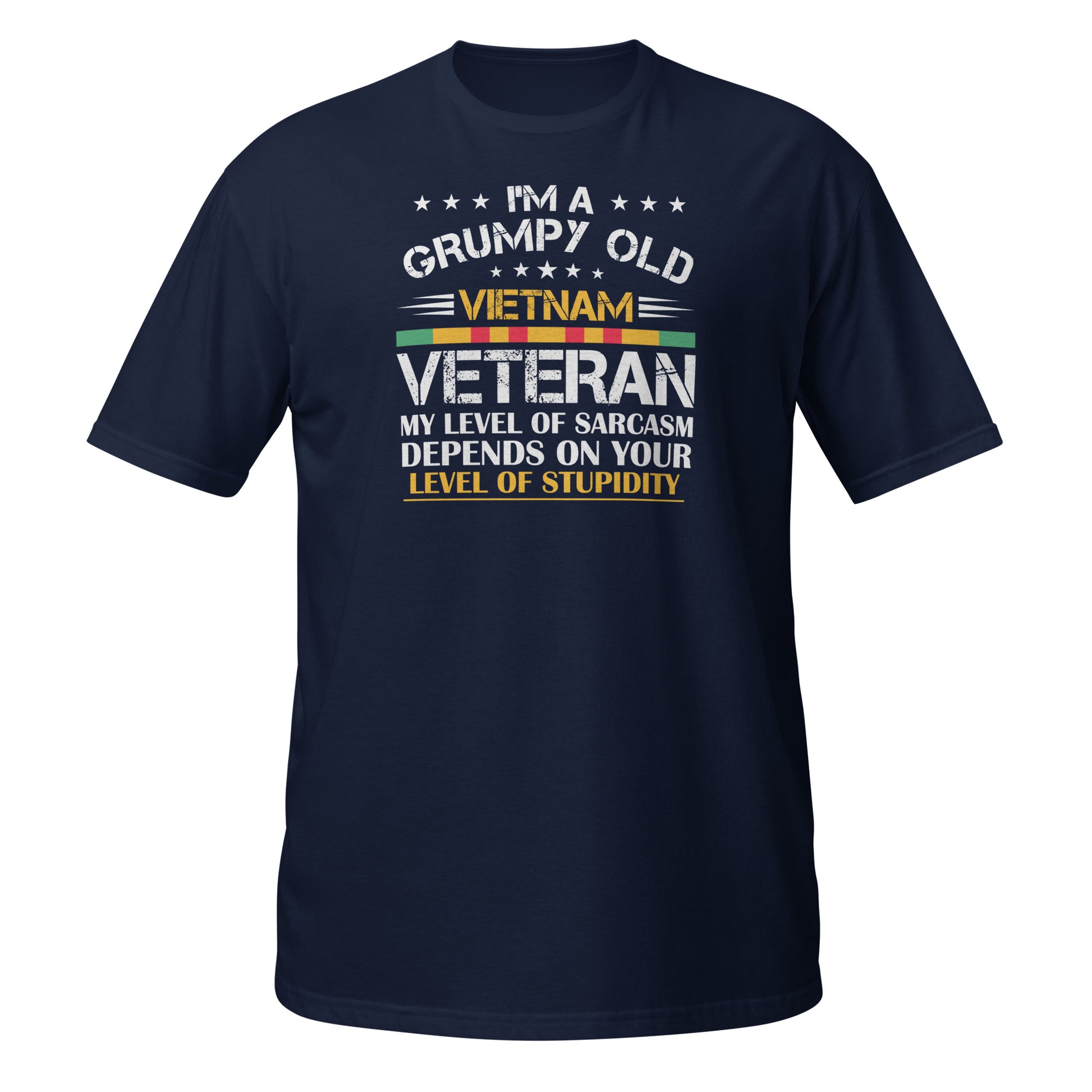 Navy Grumpy Old Veteran T-shirt / Vietnam Veteran Gift