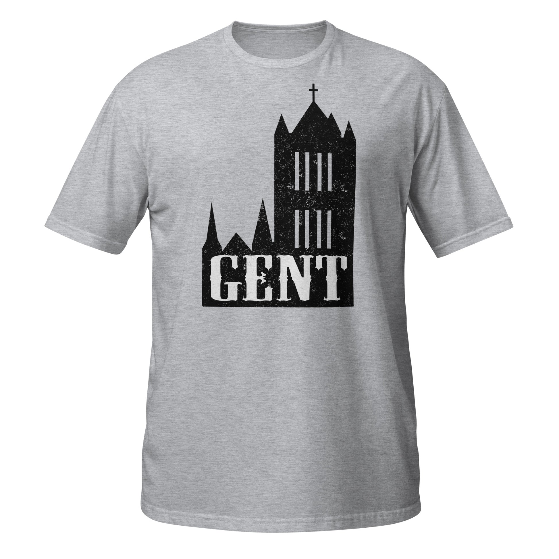 Unique Ghent T-Shirt Printed With Gravensteen Castle Ghent