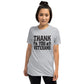 Thank You Veterans Unisex T-Shirt