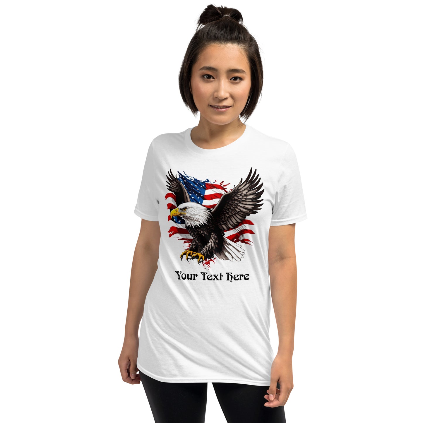 Customize T Shirt With Eagle Graphic Design