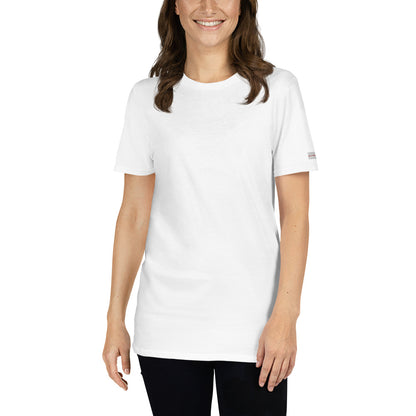 White Short-Sleeve Unisex Tshirt