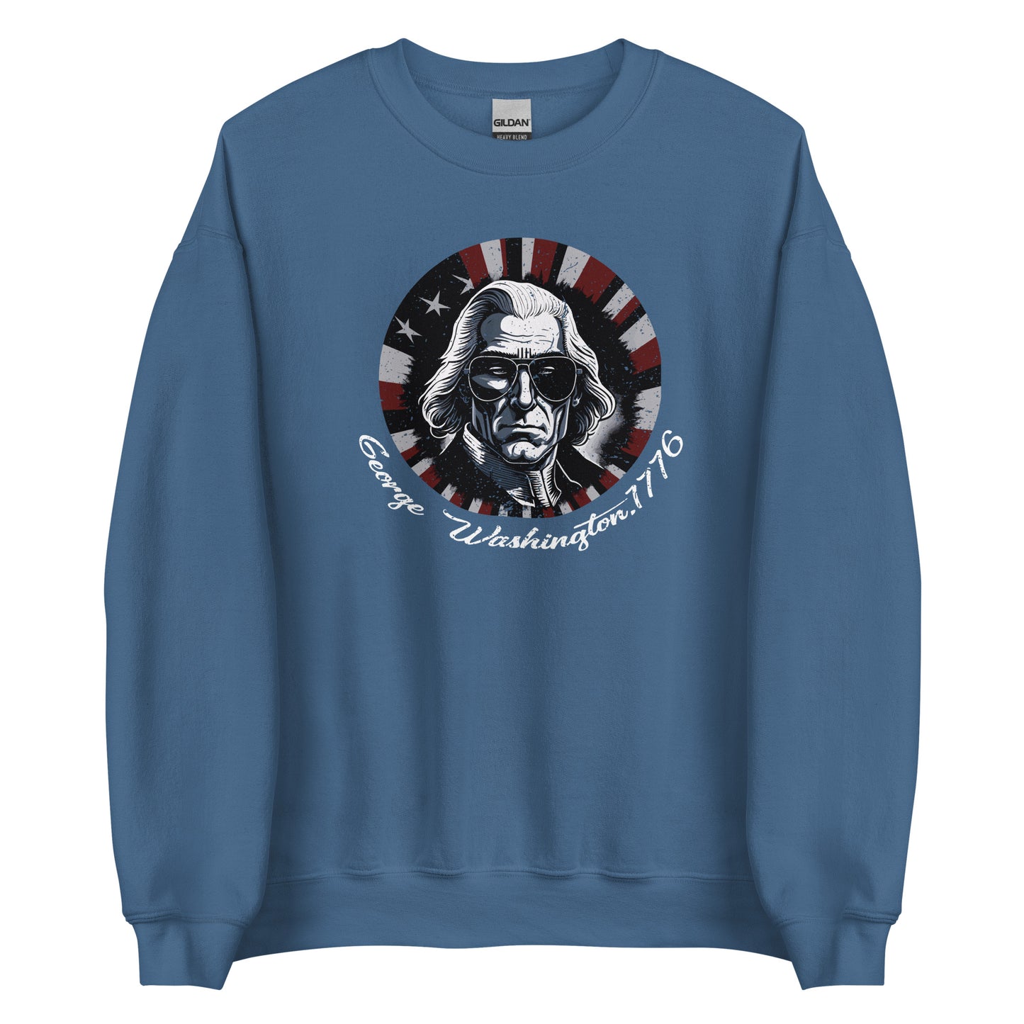 Geschichte Unisex George Washington Sweatshirt Größe S - 5Xl