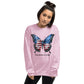 Butterfly Sweatshirt For Women 