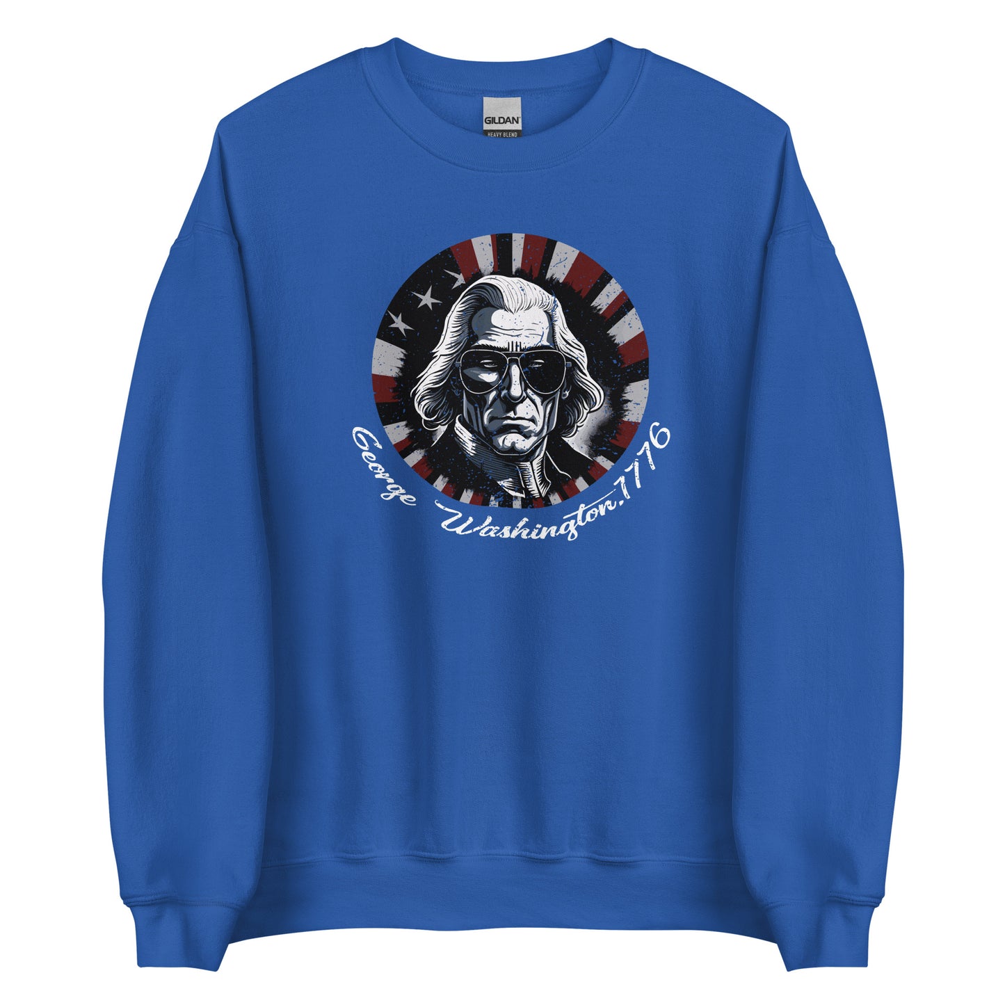 History Unisex George Washington Sweatshirt Size S - 5Xl
