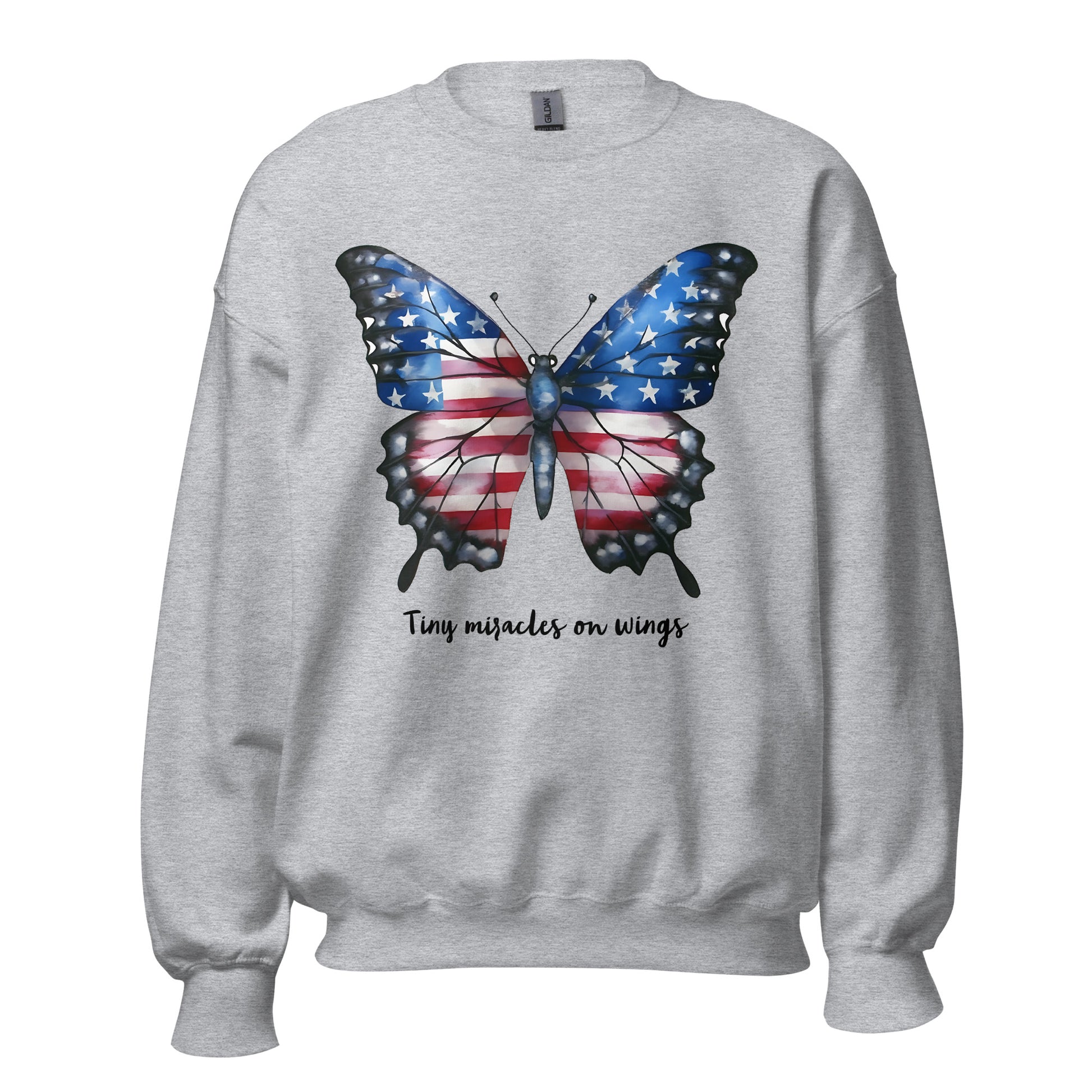 Butterfly Sweatshirt For Women / Custom Text Sweatshirt 