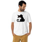 Angry Cat Shirt / Cat Lover T-shirt / Eco vriendelijke kleding