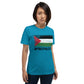 Aqua Color Free Palestine T-shirt / 7 colors / Also Plus Size