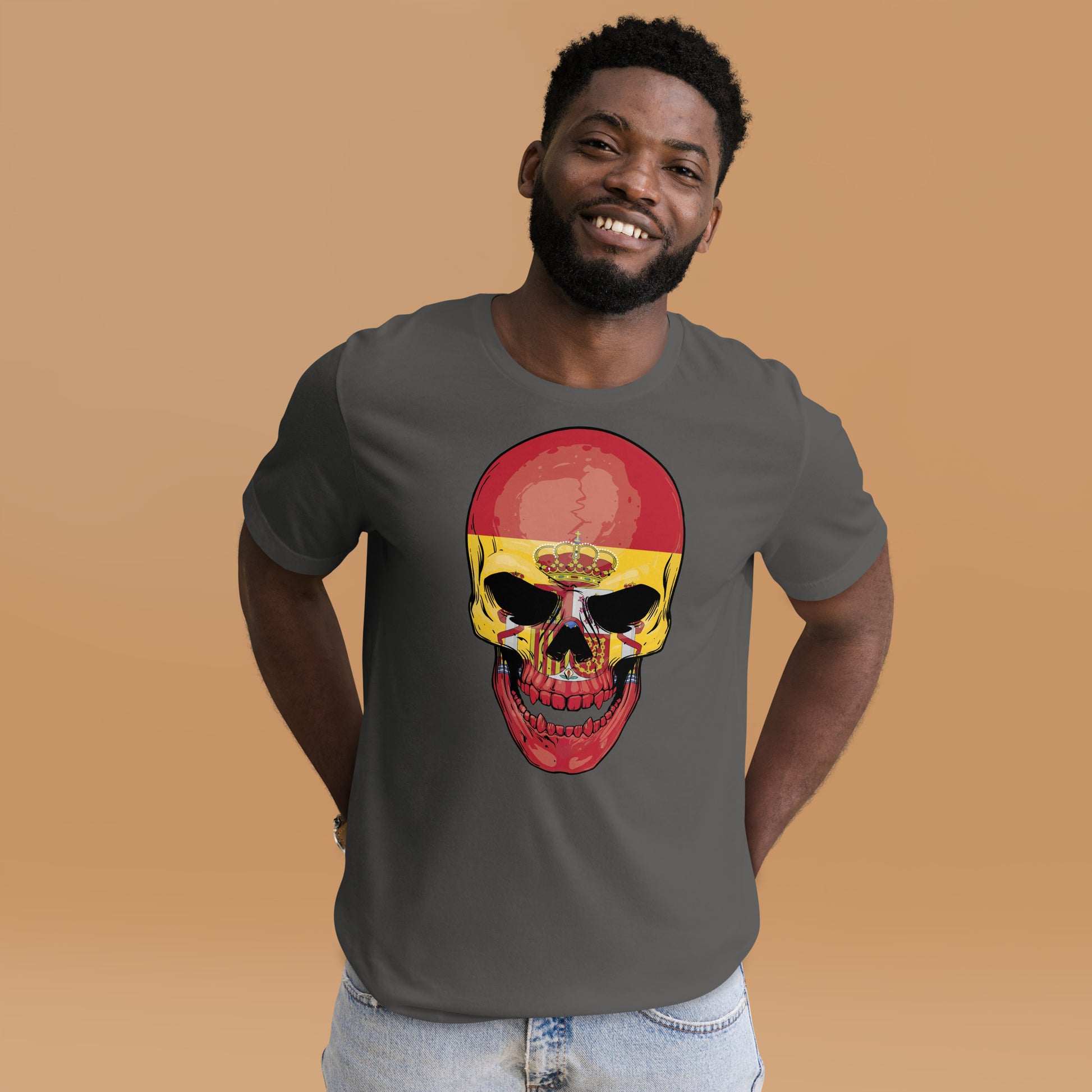 Vivid Spanish Skull T-Shirt