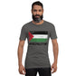 Asphalt Color Free Palestine T-shirt / 7 colors / Also Plus Size
