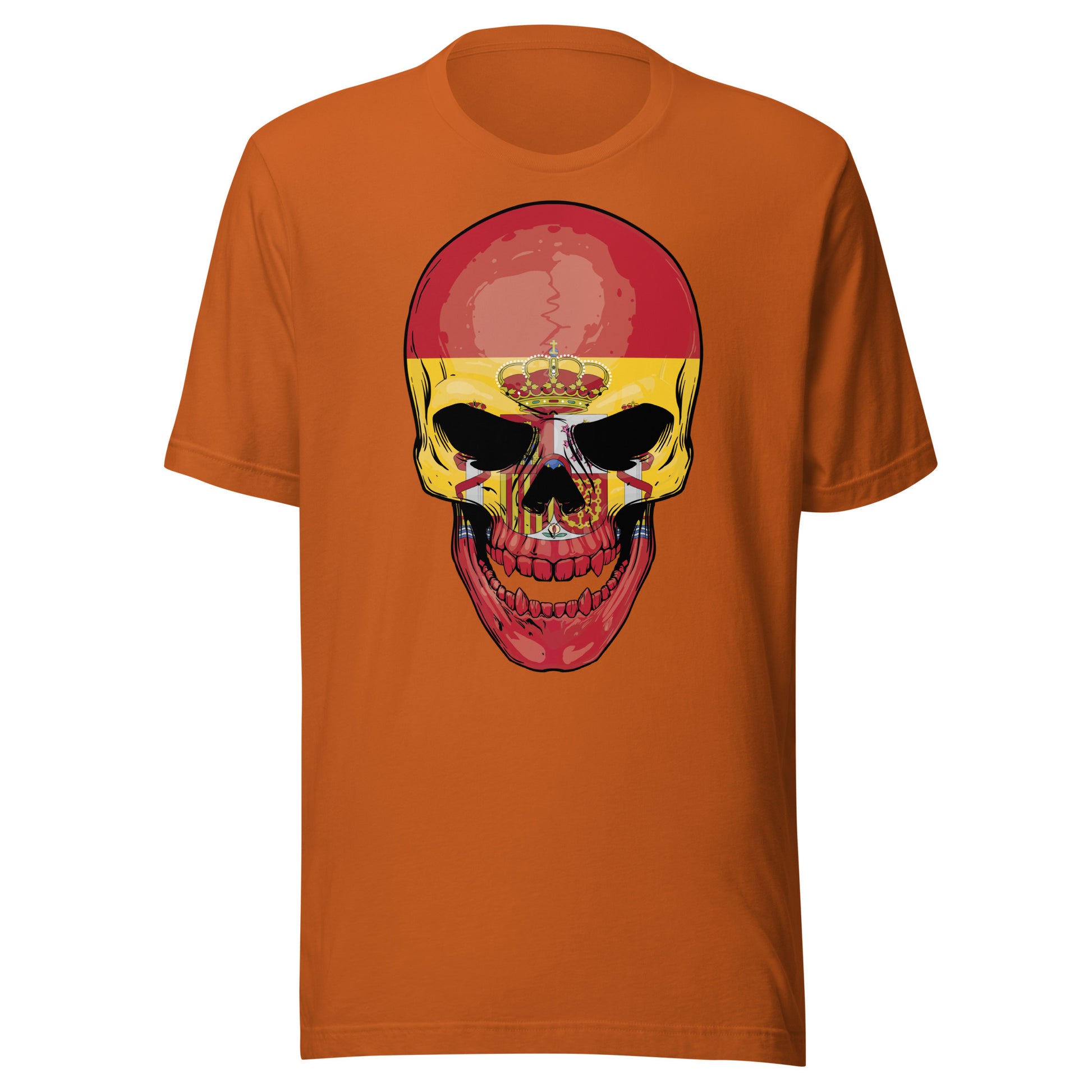 Spanish Flag Skull T-Shirt