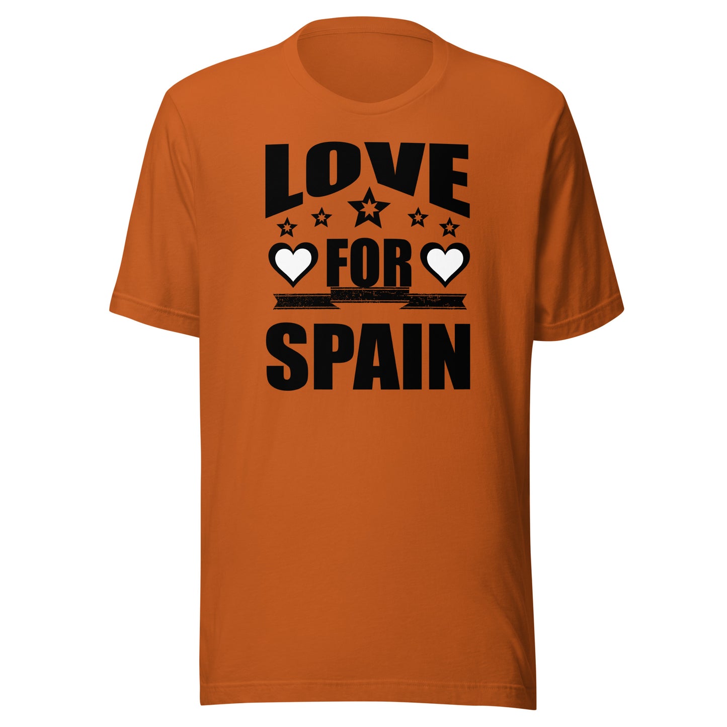 Spain Themed T-shirt Autumn Color