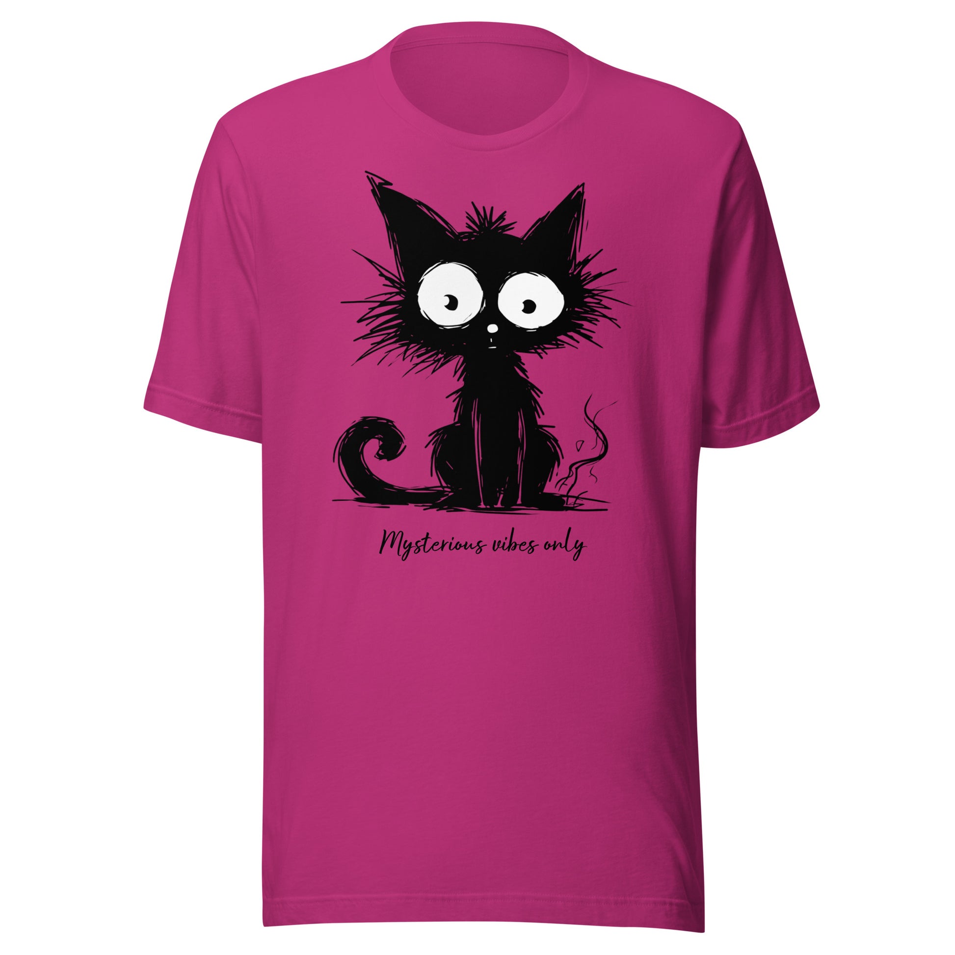 Casual Black Cat T-Shirt 