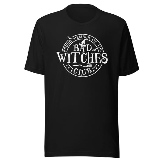 Bad Witches Club Vintage Style T-shirt