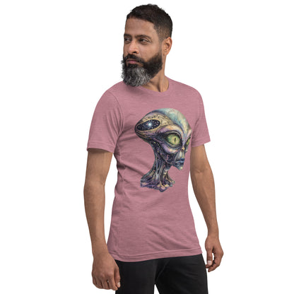 Soft and Durable Vintage Alien T-Shirt for Men and Women