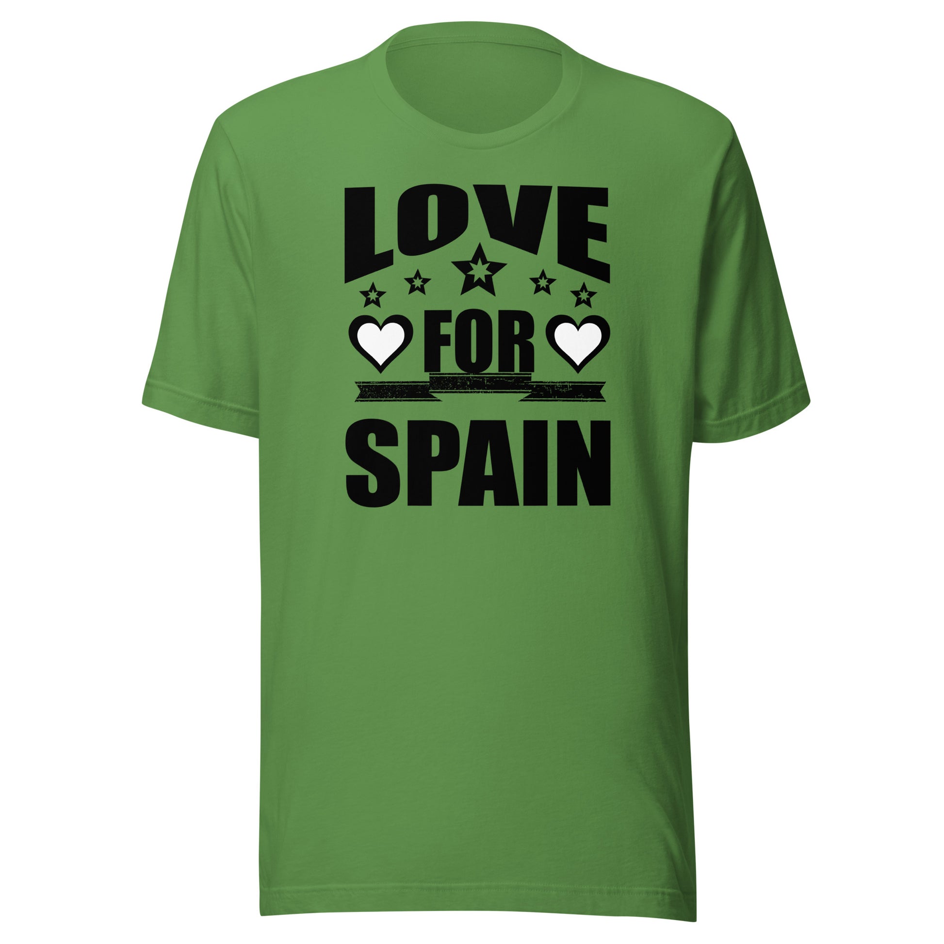 T-shirt for Spain Fans Green Color