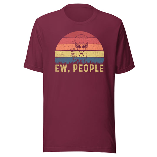 Ew People Vintage Alien T-shirt