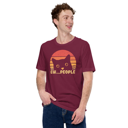 Ew People Funny Cat T-shirt