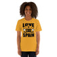 "Amo España" T-shirt Mustard Color