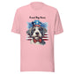 Patriotic Dog Tibetan Terrier Pink T-Shirt For Proud Dog Owner