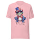 Cute Patriotic Frog Tshirt For Frog Lovers