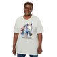 Patriotic Horse T Shirt With Customizable Text Siler Color