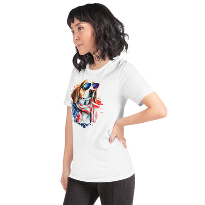 US Patriotic Dog Shirt 