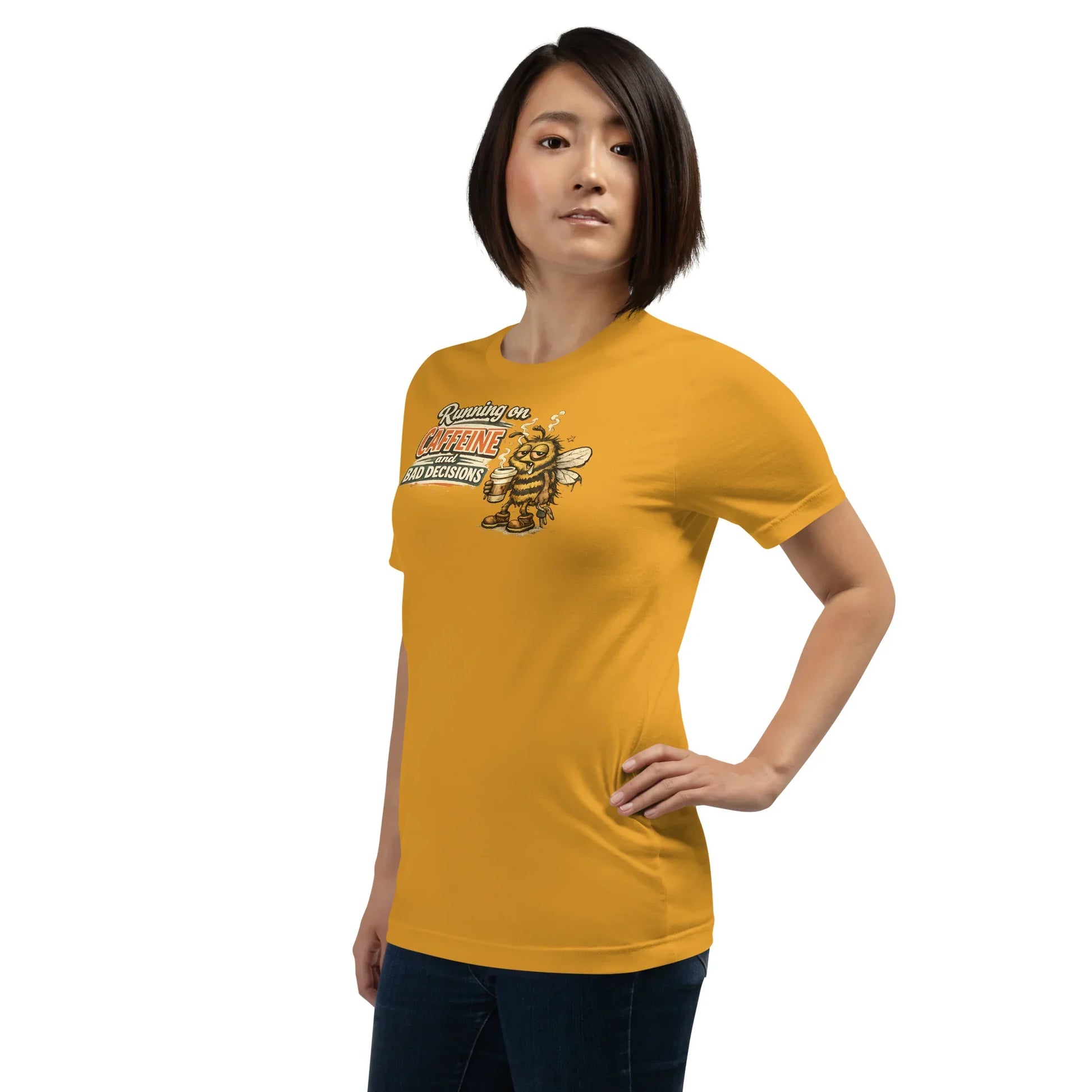 unisex funny slogan tee caffeine lifestyle