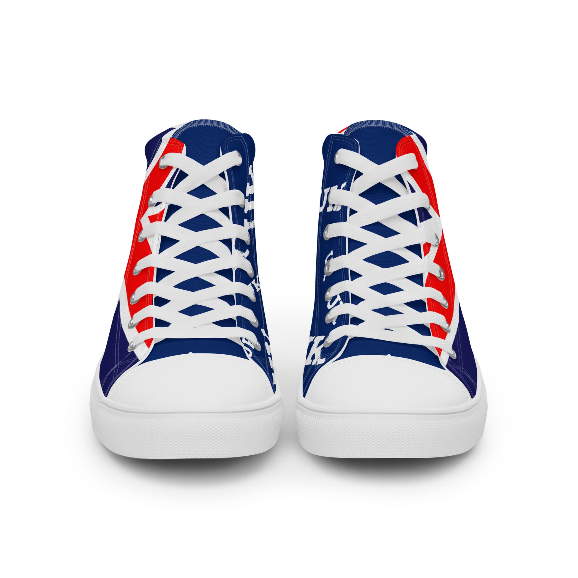 High Top Sneakers For Women With UK Print – YVDdesign