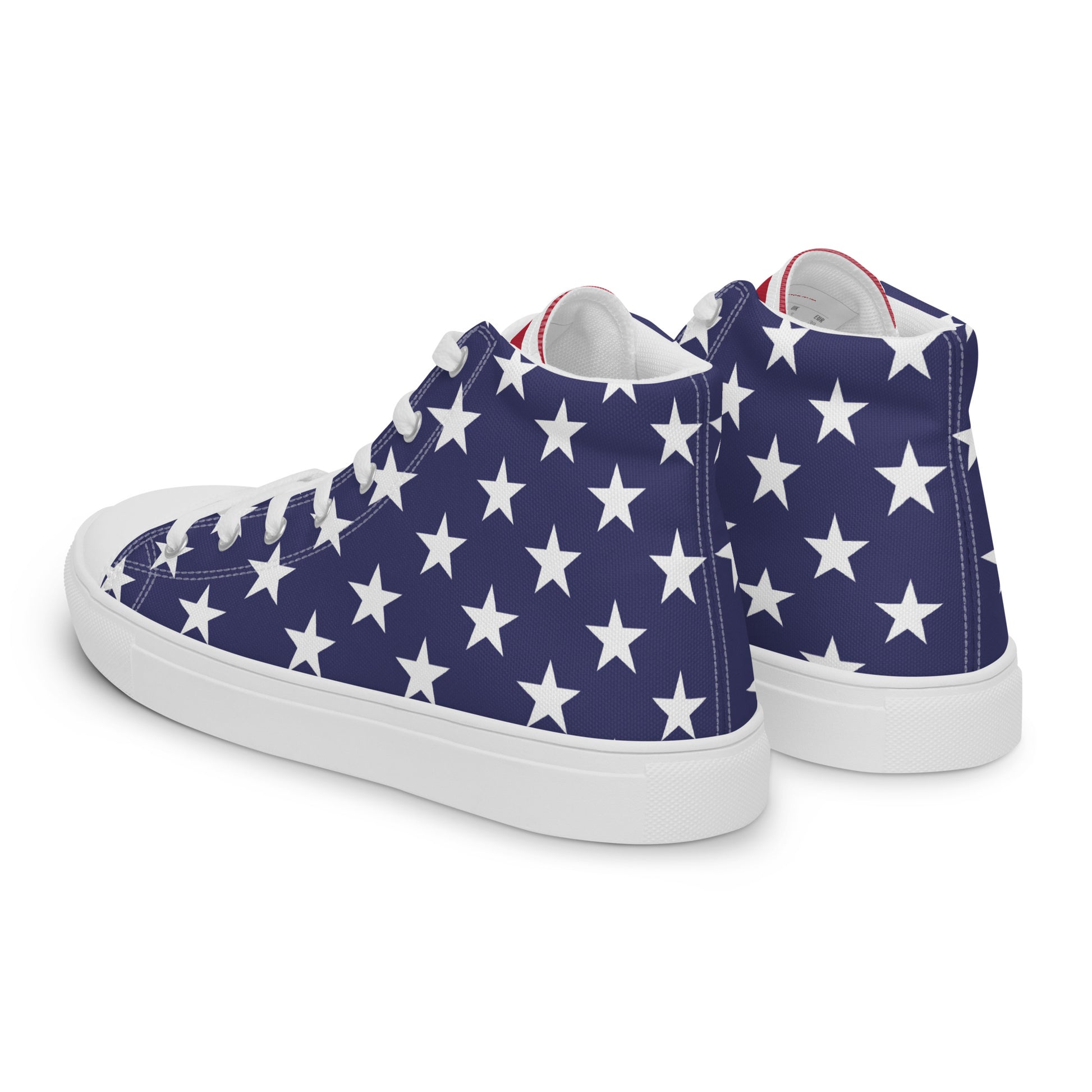 American Flag High Top Sneakers