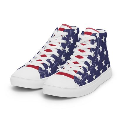 American Flag High Top Sneakers For Women