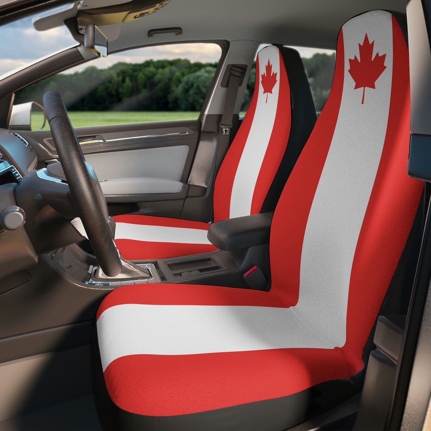 Canada Flag Car Seat Covers Universal